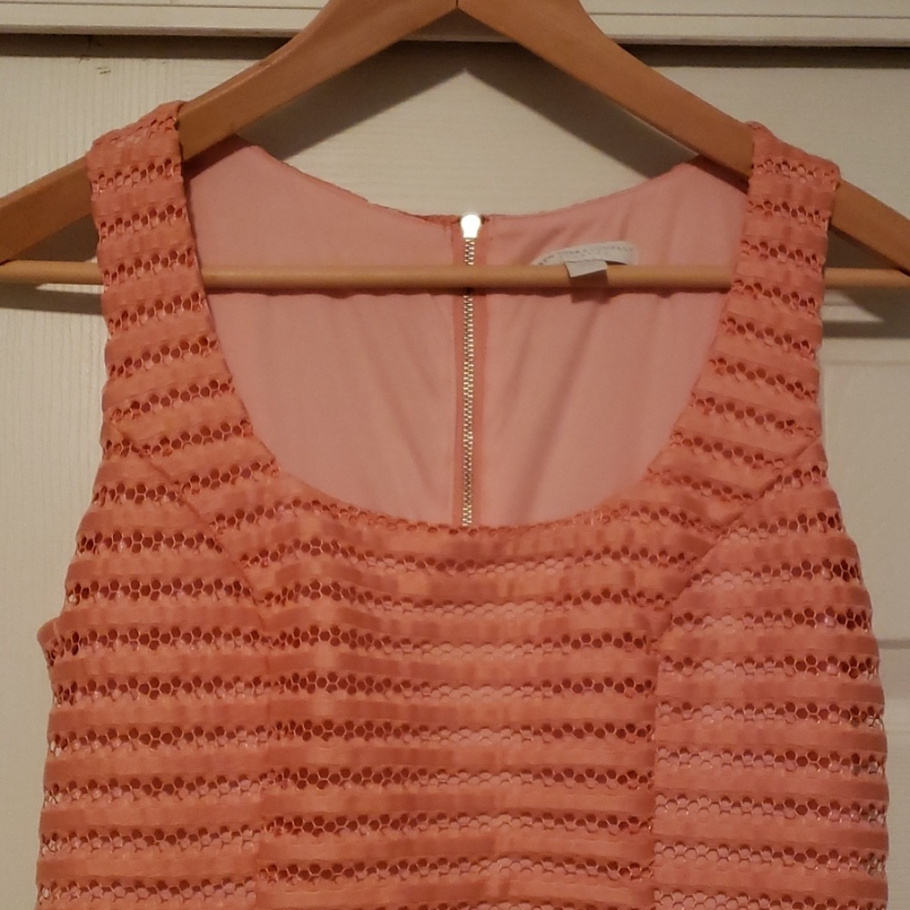 NY & company Eva Mendez collection coral dress